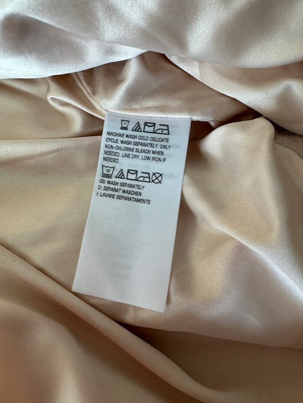 Isaac Mizrahi Live! Women's XL Cream Faux Fur Belted Long Coat - Picture 11 of 12